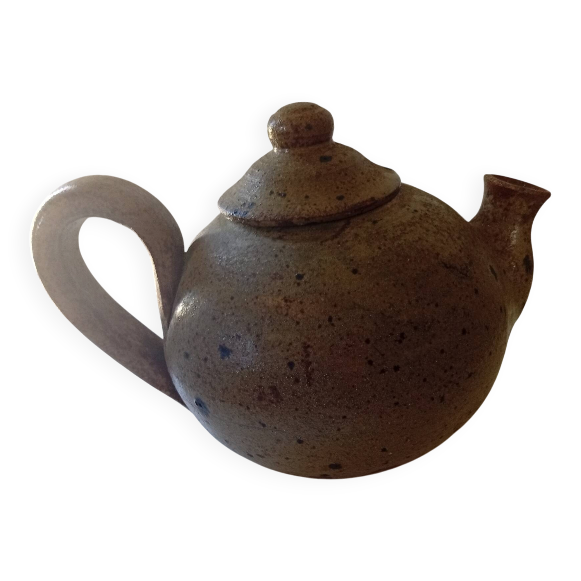 Pyrite stone teapot