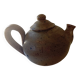Pyrite stone teapot