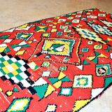 Vintage Berber hallway rug