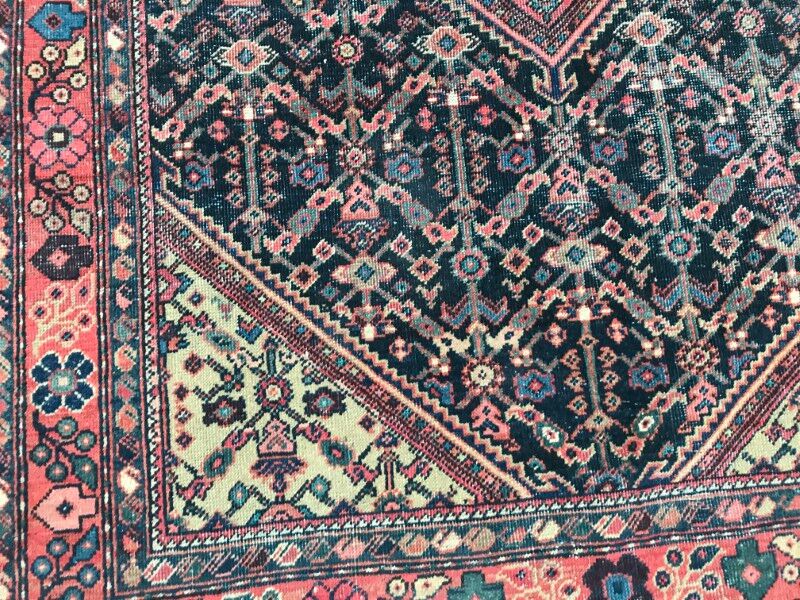 Former carpet Persian Mahal done hand 130 X 203 CM