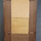 Important antique coat rack in solid walnut