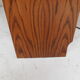Vintage oak open bookcase