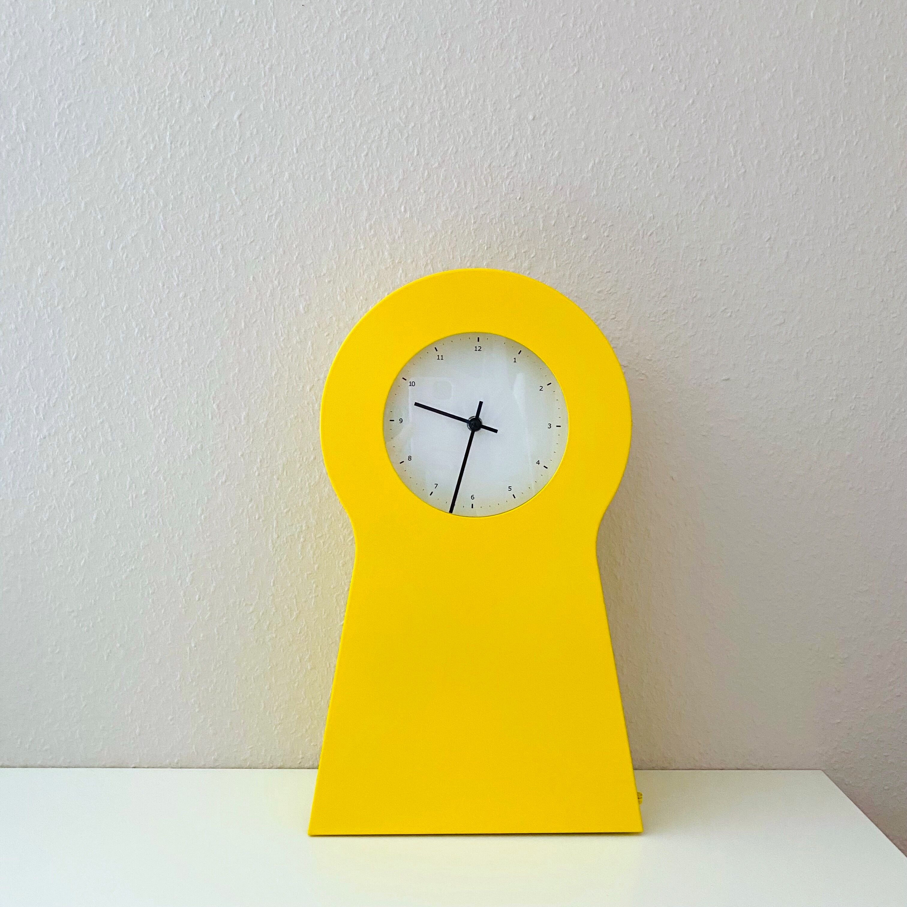 Vintage ikea ps 1995 clock, wall clock 90's
