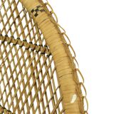 Large Rattan Wicker Peacock Chair Throne Emanuelle Boho 131cm