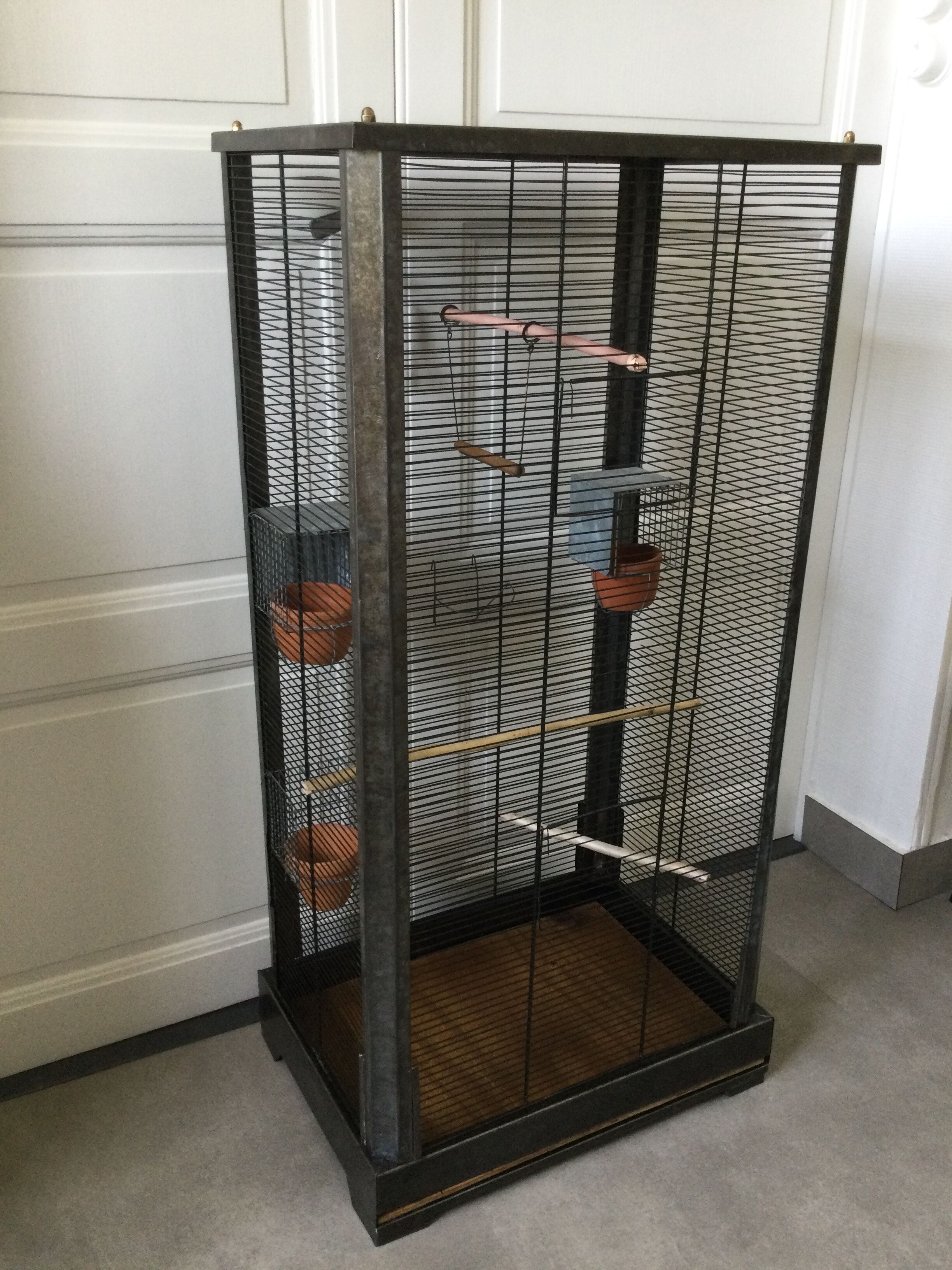 Bird cage, restored