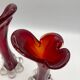 Duo soliflores verre soufflé