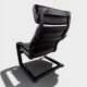 Fauteuil poäng par noboru nakamura pour ikea –circa 1990