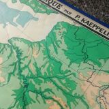 Old map of the France N°11 Hatier Kaeppelin.