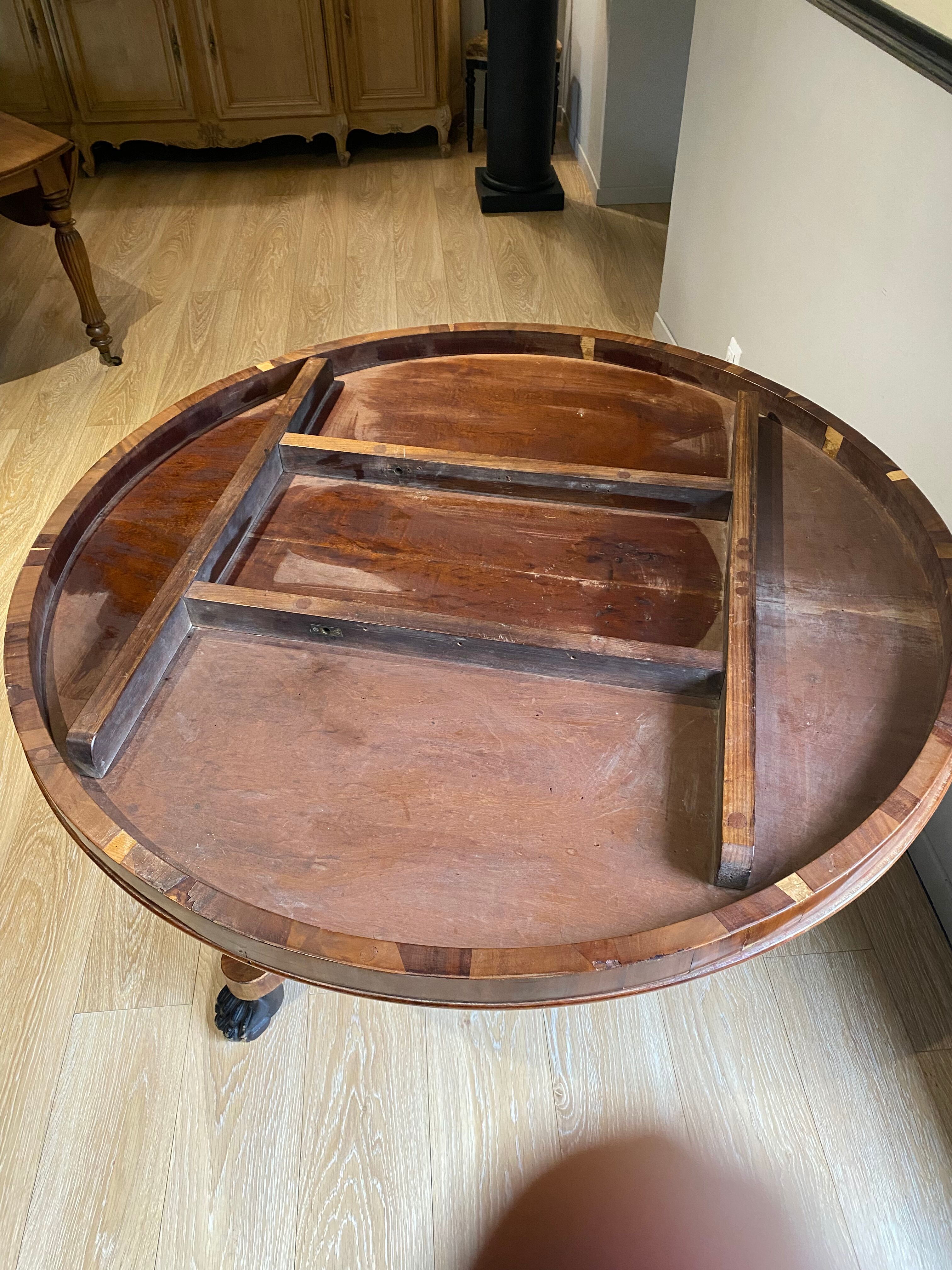 Dining table Empire nineteenth century