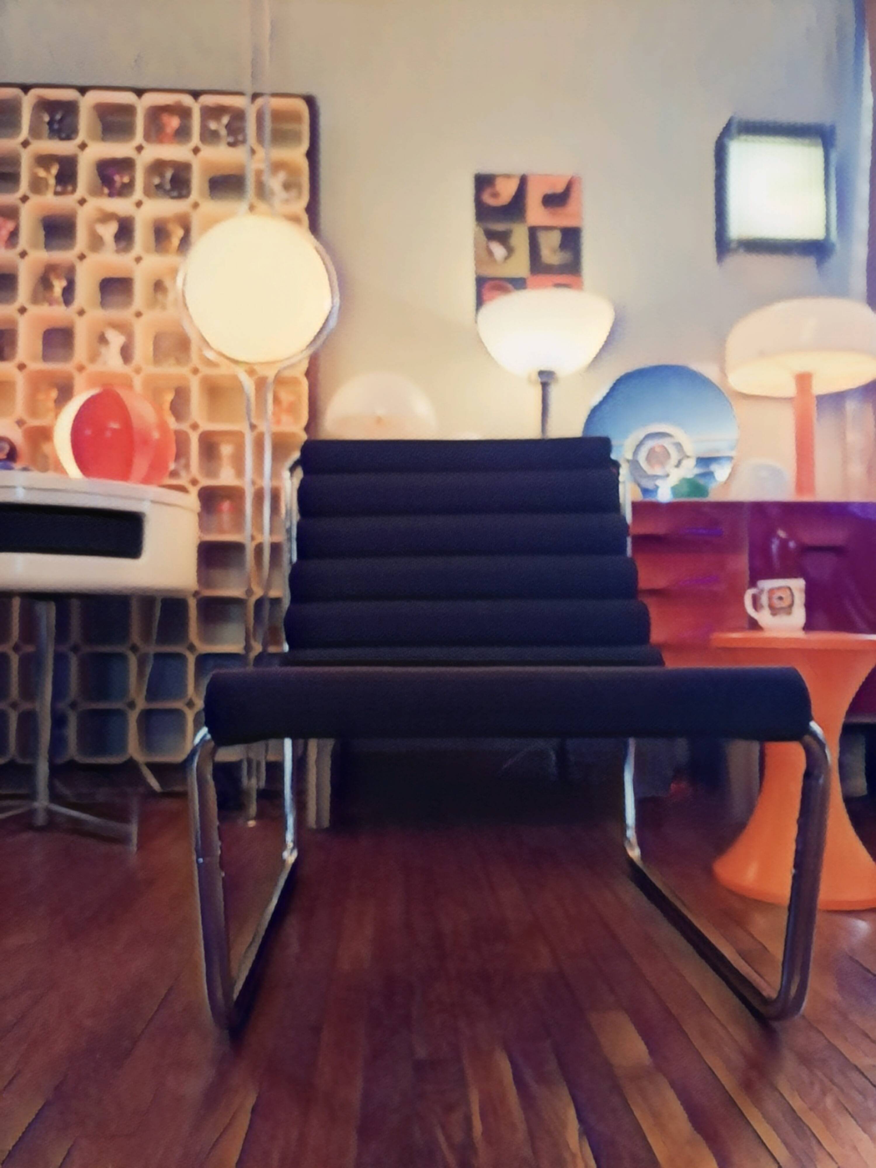 Fauteuil suspendu
"boudins" Dlg Michel BOYER1970