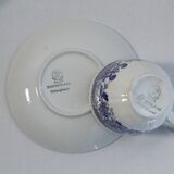 Villeroy & Boch coffee set décor Burgenland blue - 6 cups + 6 saucers