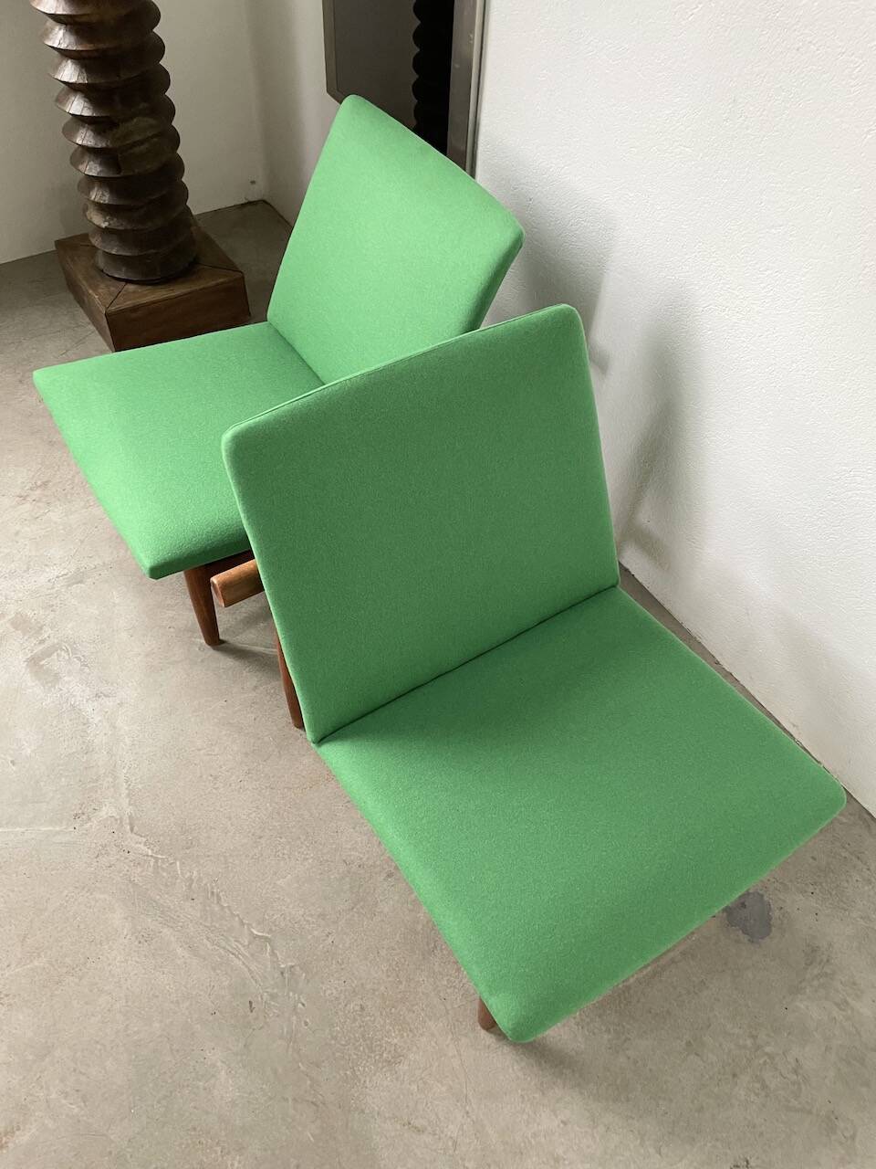 Pair of Finn Juhl Armchair model “Japan” France & Son