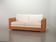 Luxurious Italian Gasparucci Reed White Lounge Greenhouse Sofa. Italy, 1980