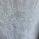 Nappe damassée, double monogramme