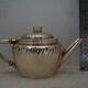 Teapot and milk jug English silverware