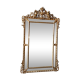 Miroir parclose style Napoléon lll doré