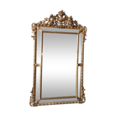 Miroir parclose style Napoléon lll doré