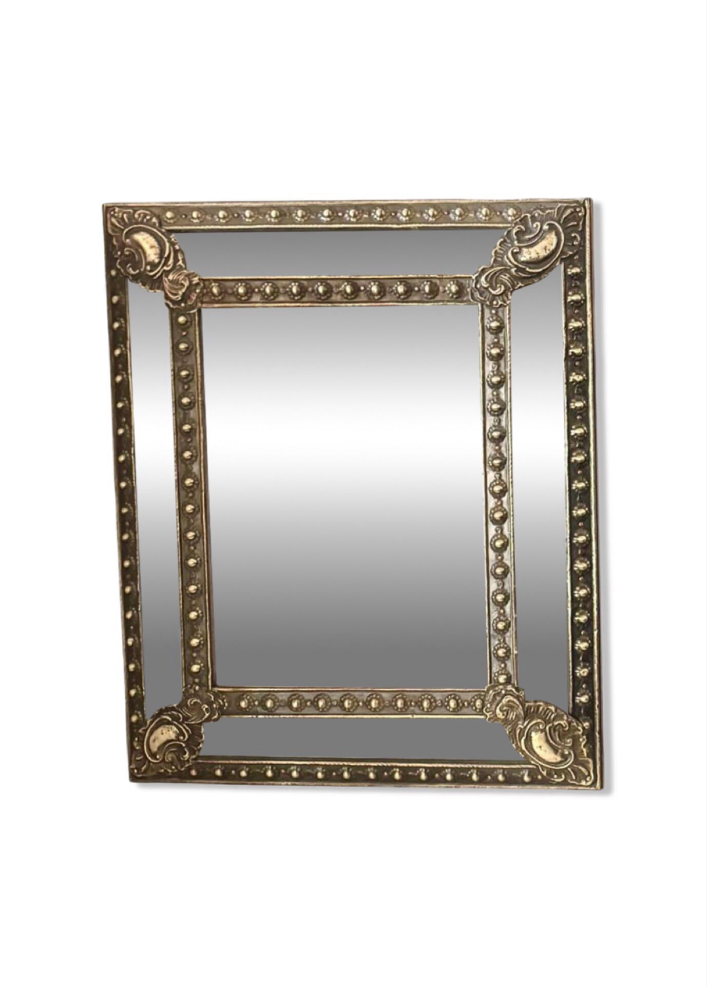 Napoleon III closed-frame mirror