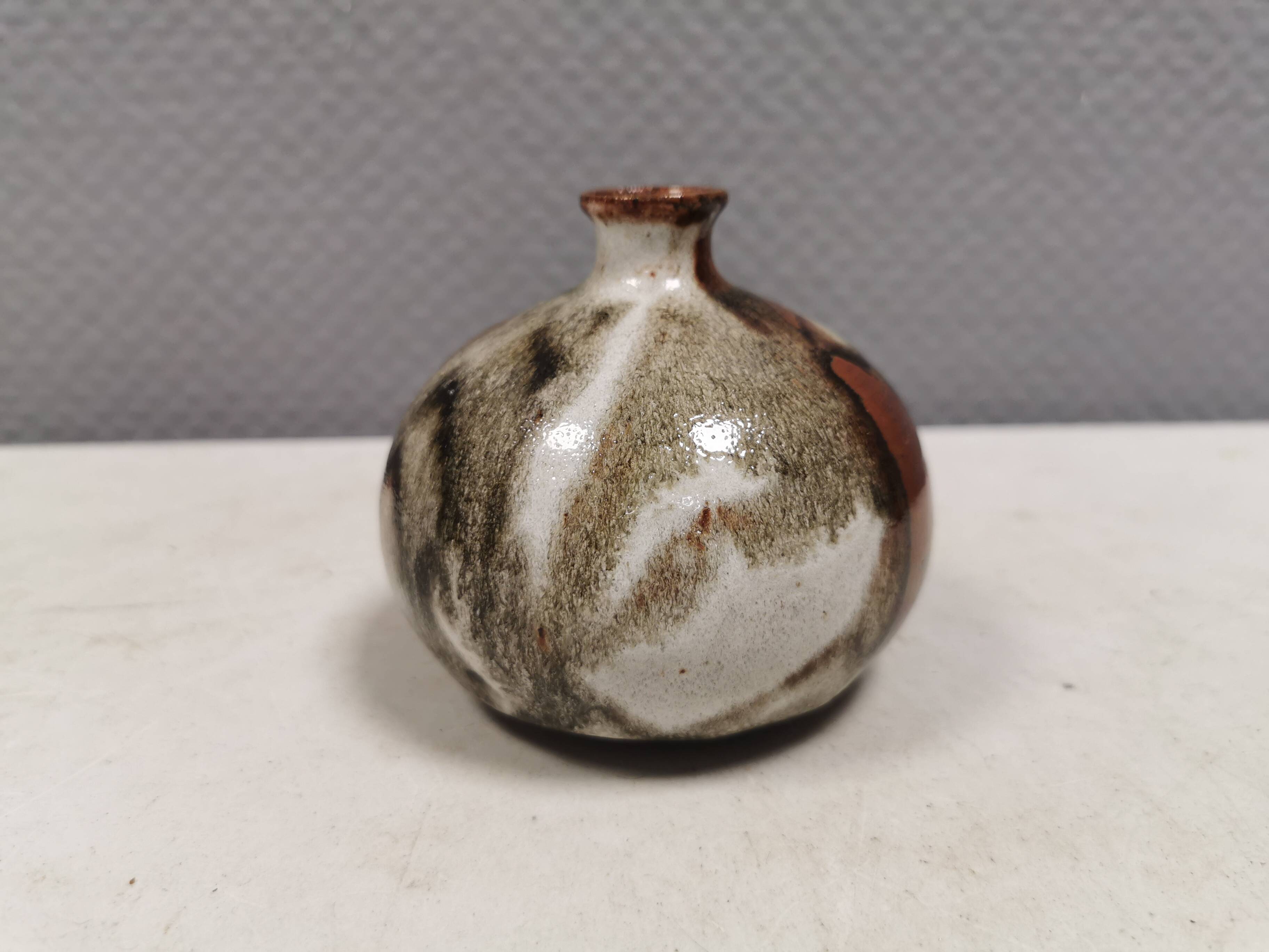 Miniature vase from Danish Waldorff ceramics 1970-80s.