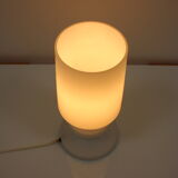 Mid-century allglass table lamp/ Osvětlovací sklo Valašské Meziříčí, 1970's