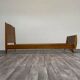 Lit simple et table de nuit attribués à Gio Ponti, années 1940, ensemble de 2