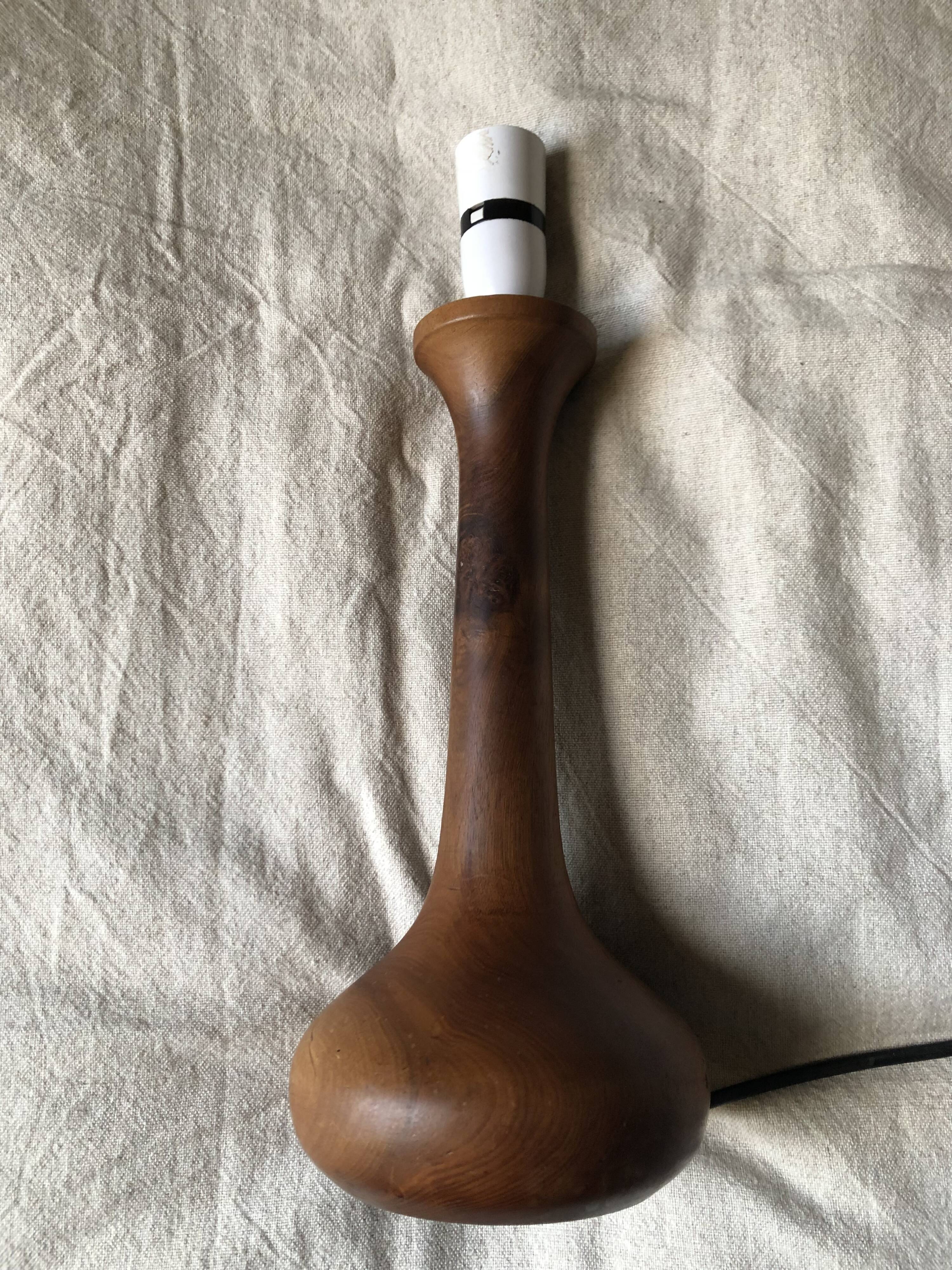 Danish teak lamp Scandinavian 60s