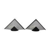 Paire de lampea Pyramide, Allemagne 1980