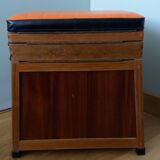 Fisherman's stool storage chest