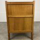 Table de chevet croisillons bois années 50
