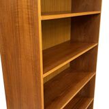 Vintage large teak bookcase danish design 60s