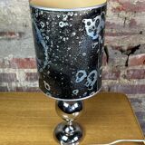 Vintage 70'S chrome metal lamp