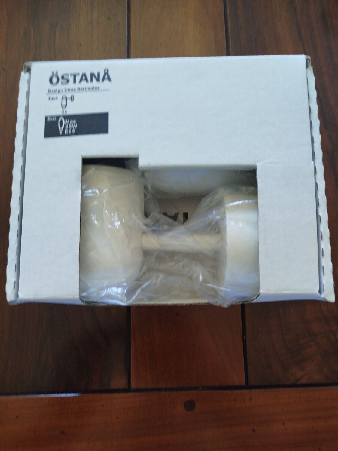 Pair of wall lights IKEA Östanå – design by Inma Bermudez