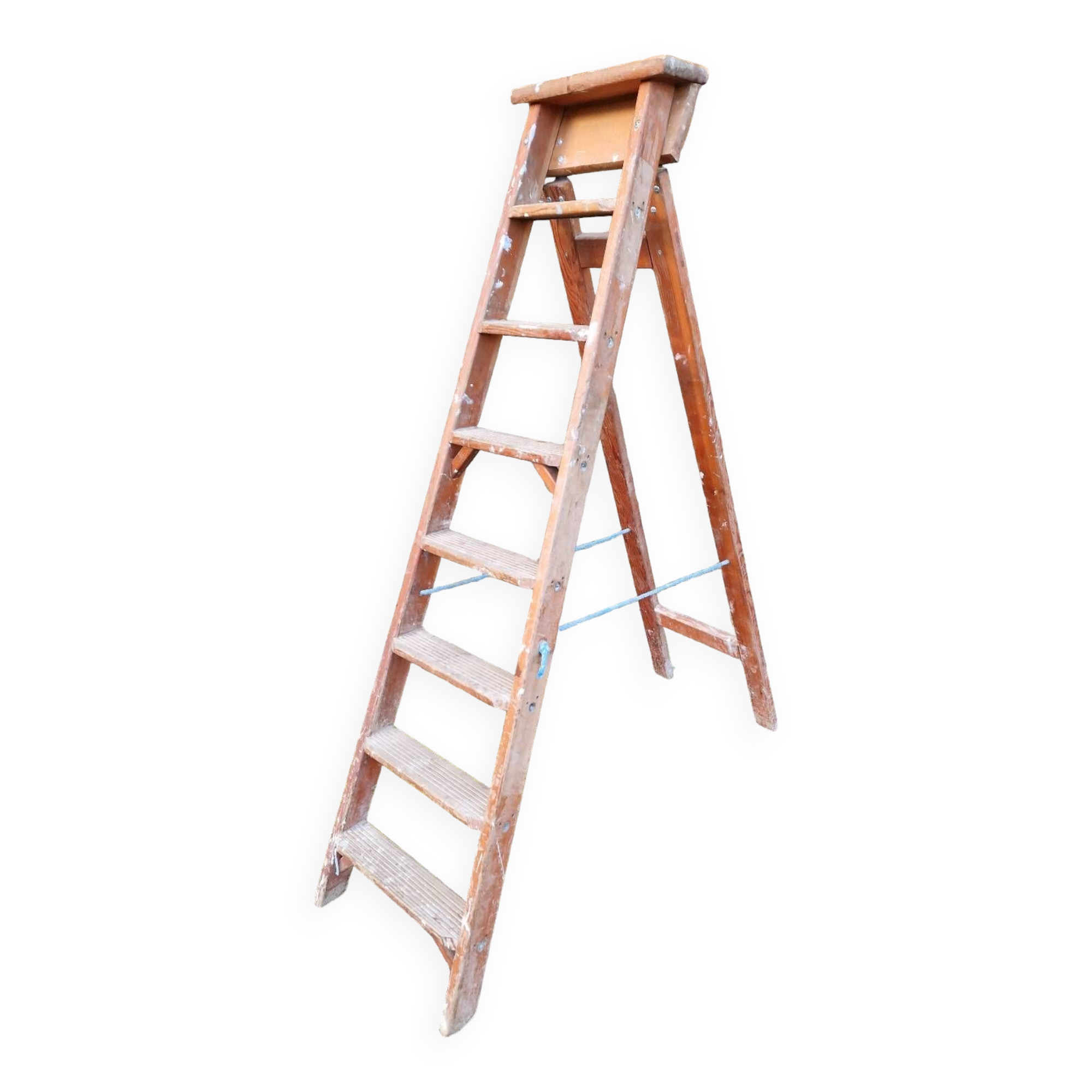 Escabeau en bois à 7 marches