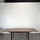 Scandinavian dining table in teak