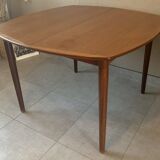 Scandinavian extendable teak dining table by alf aarseth