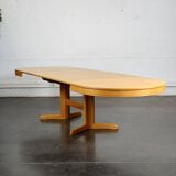 Light oak dining table