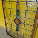Dutch art deco stained glass window