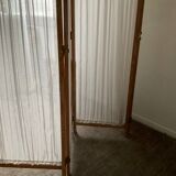 Vintage weathered wooden screen