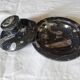 Fossilized marble box