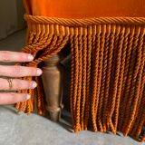 Fauteuil crapaud orange