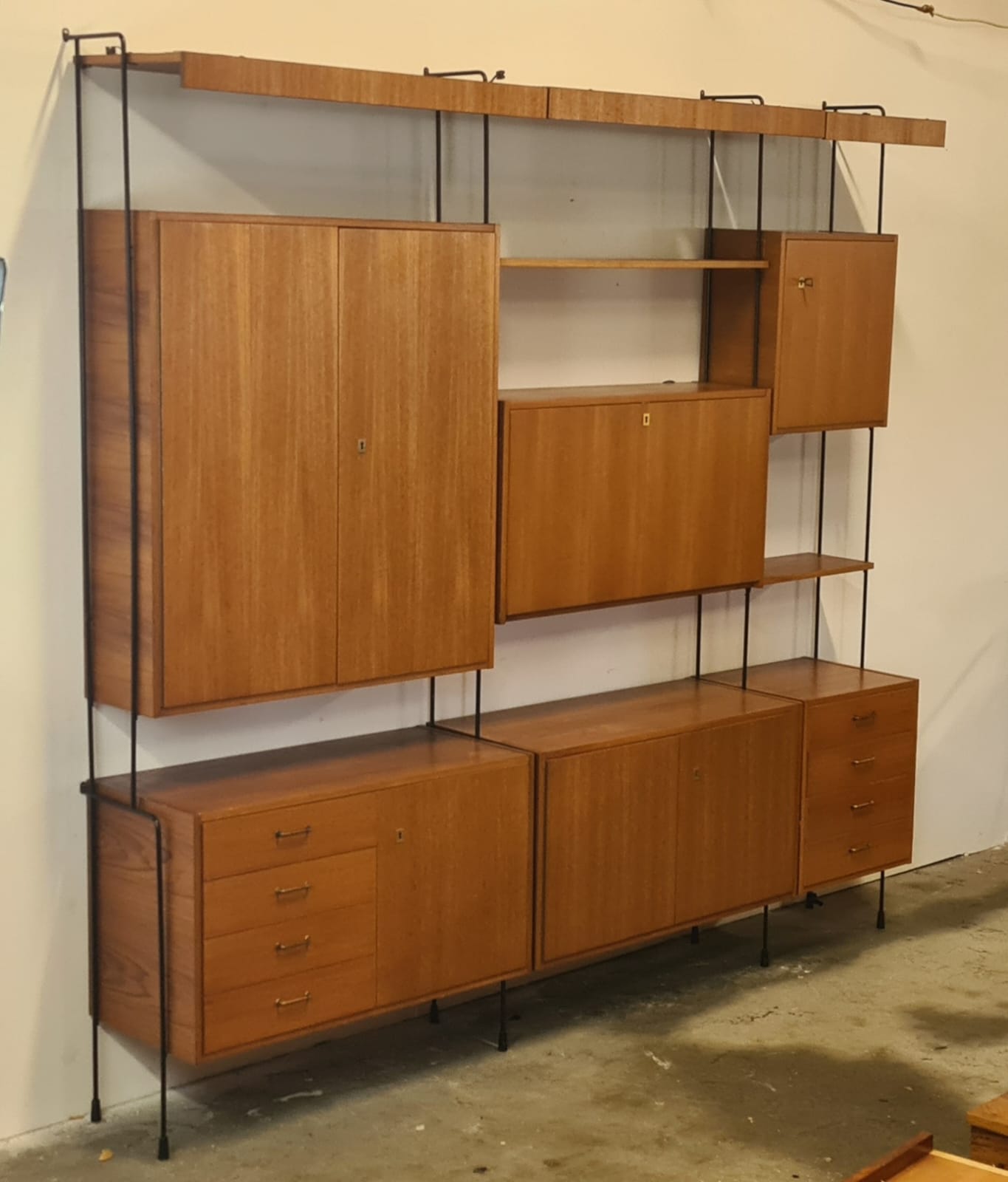 Mid century Omnia wall unit by Ernst Dieter Hilker, 1960s