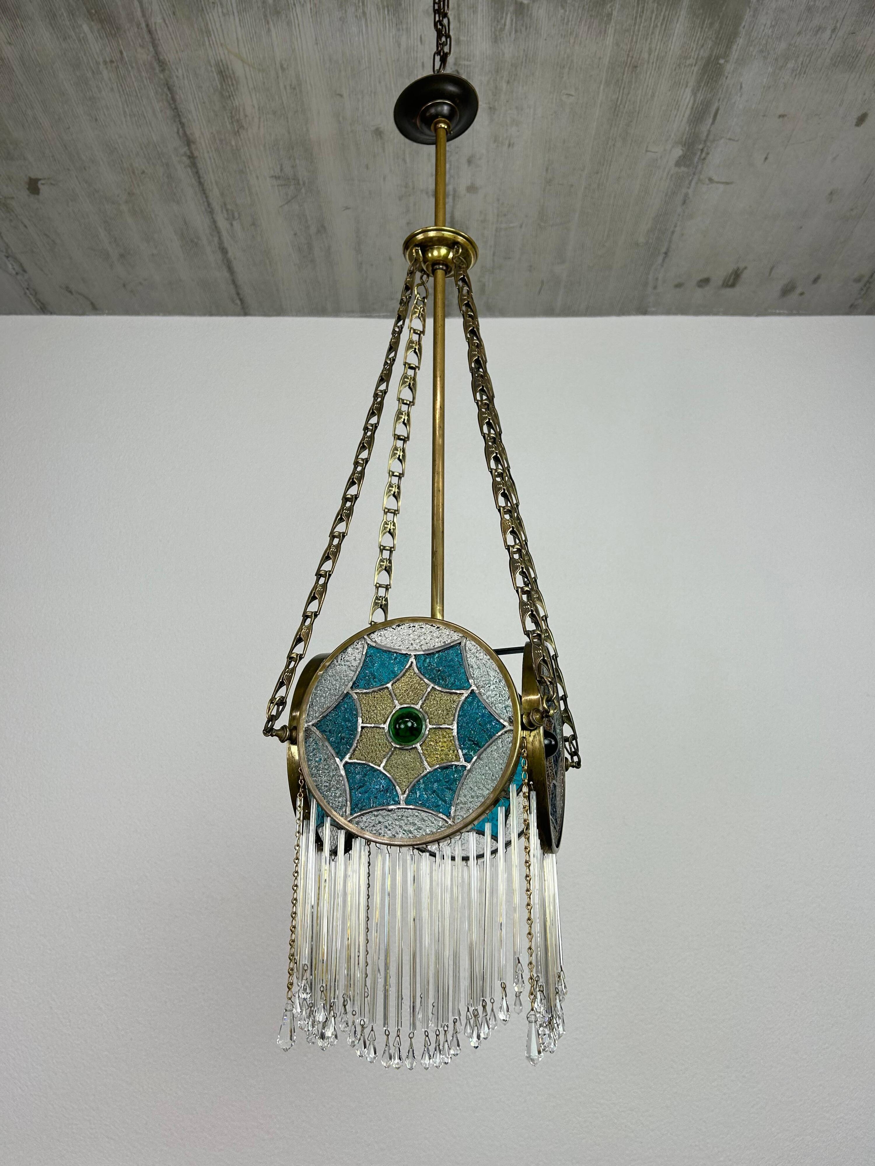 Jugendstil pendant lamp