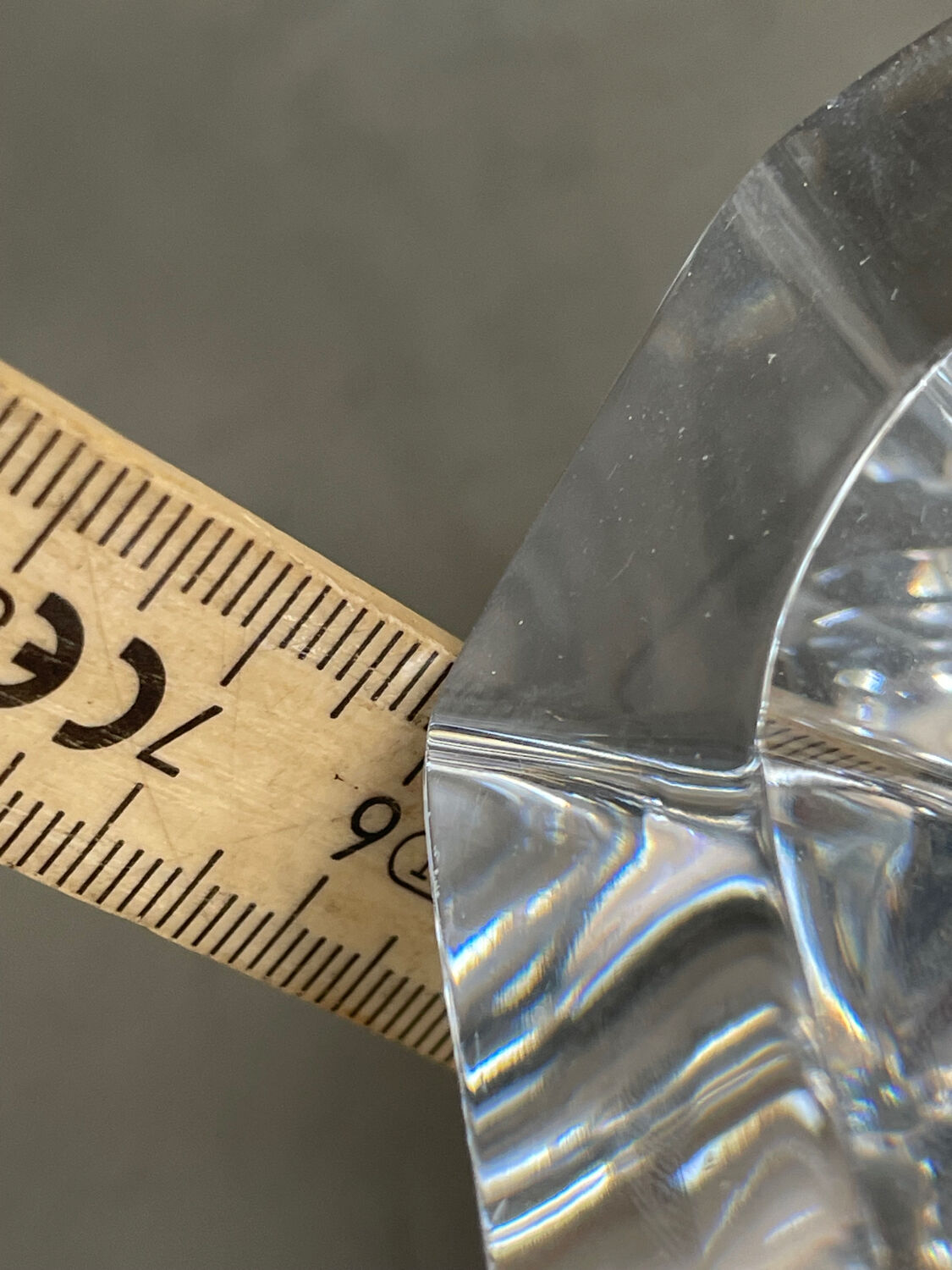 Sevres crystal ashtray