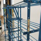 Set of 3 Rigidex iron storage locker shelves 1950s