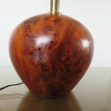 Elm magnifying glass lamp 70s