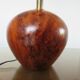 Elm magnifying glass lamp 70s