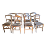 Lot de 8 chaises