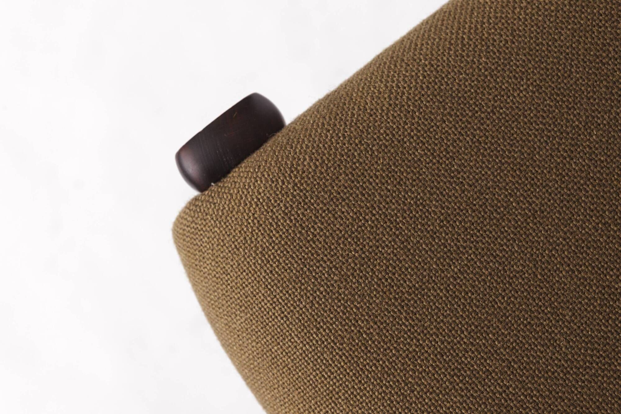1 of 9 Vintage Lübke Stacking Chair, 1970s German Design, Dark Beech Wood