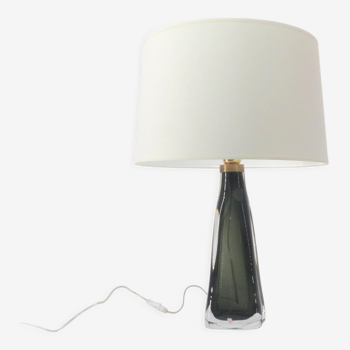 Scandinavian glass lamp Carl Fagerlund for Orrefors 1960