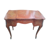 Console in Louis XV style marquetry.